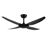Brilliant Lighting Ceiling Fans 52″ (1320mm) Amari DC Ceiling Fan 4 Blades in White, Black, White/Oak Lights-For-You 21719/06