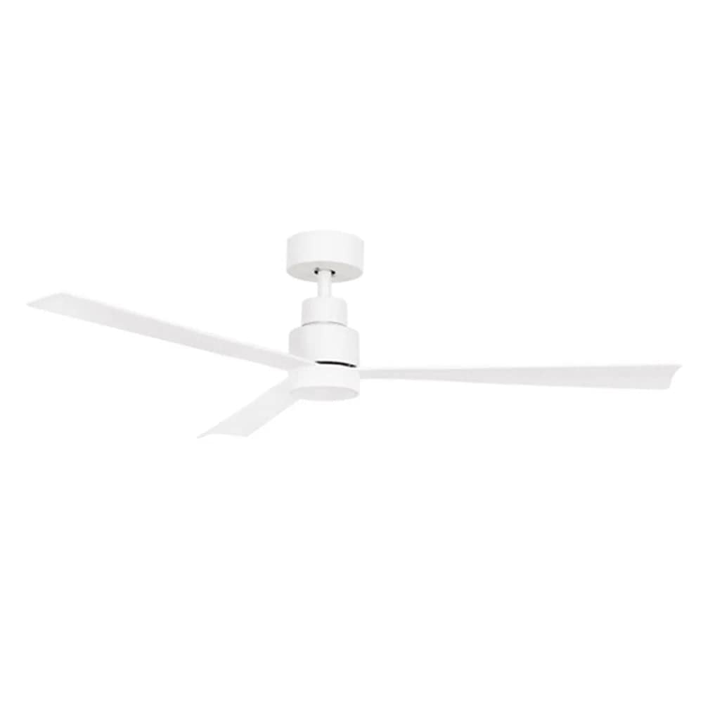 Brilliant Lighting Ceiling Fans 52" Joli DC Ceiling Fan White with Light 22196/05 Brilliant Lighting Lights-For-You 22196/05