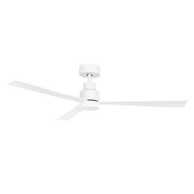 52" Joli DC Ceiling Fan White with Light 22196/05 Brilliant Lighting