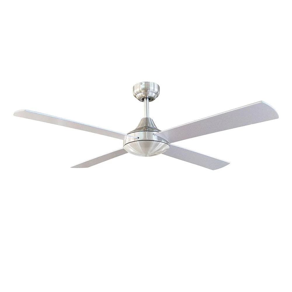 Brilliant Lighting Ceiling Fans 52" Tempo AC Ceiling Fan White, Matt Black, Brushed Chrome 22276/XX Brilliant Lighting Lights-For-You 22276/13