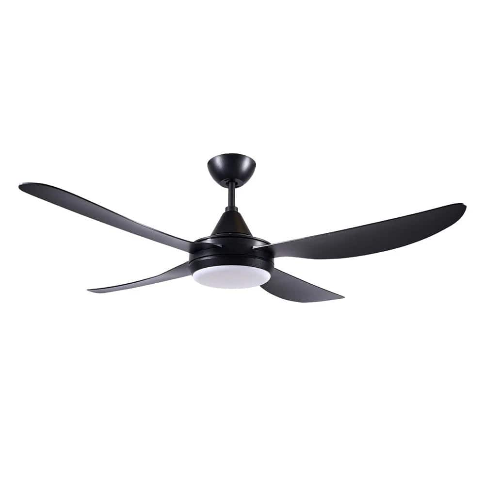 Brilliant Lighting Ceiling Fans 52" Vector DC Ceiling Fan White, Black with Light 22695/XX Brilliant Lighting Lights-For-You 22695/06