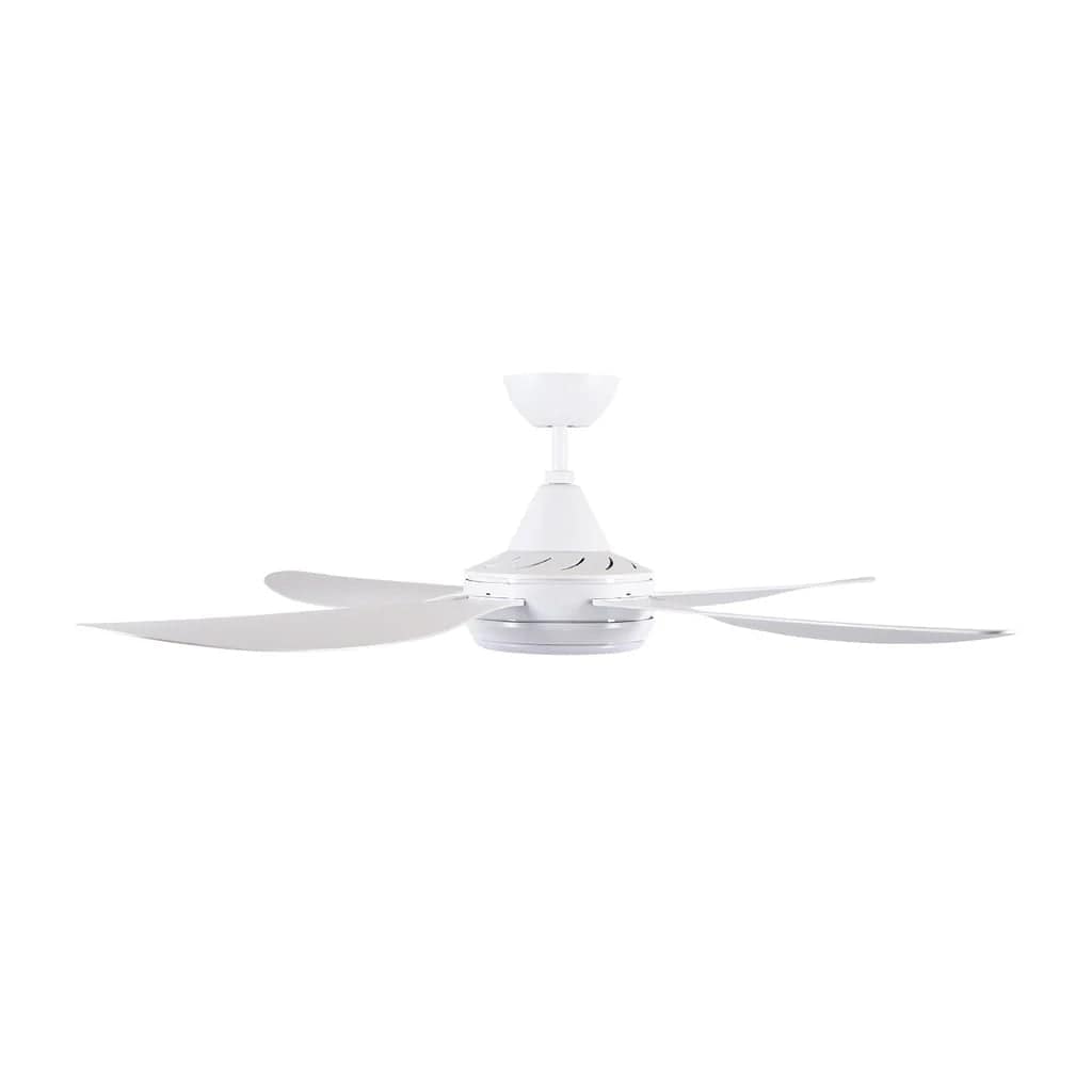 Brilliant Lighting Ceiling Fans 52" Vector DC Ceiling Fan White, Black with Light 22695/XX Brilliant Lighting Lights-For-You