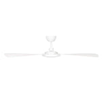 Brilliant Lighting Ceiling Fans 58" Mascot DC Ceiling Fan White, Black 22199/XX Brilliant Lighting Lights-For-You