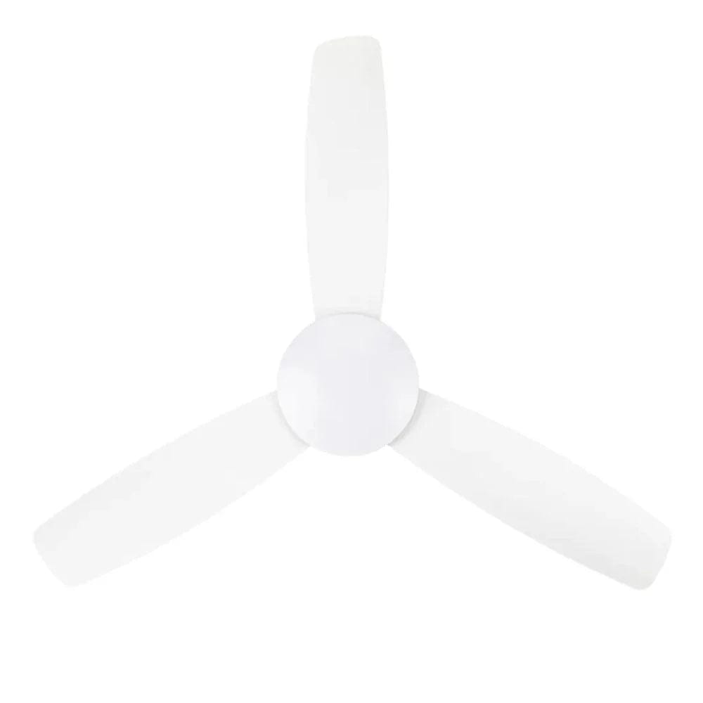 Brilliant Lighting Ceiling Fans 58" Mascot DC Ceiling Fan White, Black 22199/XX Brilliant Lighting Lights-For-You