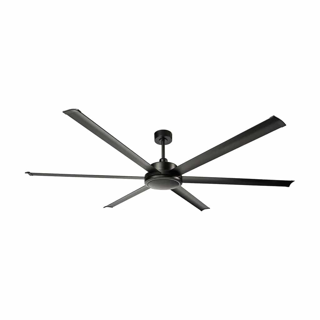 Brilliant Lighting Ceiling Fans 84" Colossus DC Ceiling Fan Black, Satin Nickel 22319/XX Brilliant Lighting Lights-For-You 22319/06