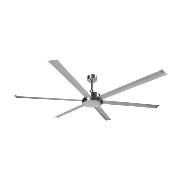 Brilliant Lighting Ceiling Fans 84" Colossus DC Ceiling Fan Black, Satin Nickel 22319/XX Brilliant Lighting Lights-For-You 22319/13