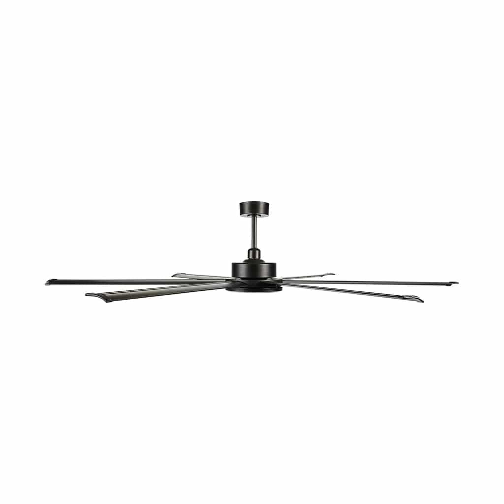 Brilliant Lighting Ceiling Fans 84" Colossus DC Ceiling Fan Black, Satin Nickel 22319/XX Brilliant Lighting Lights-For-You