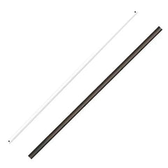 Brilliant Lighting Downrods Fan Acc.- 1800mm Extension Rod For Aviator Fans with Assembled Loom in White or Bronze Lights-For-You