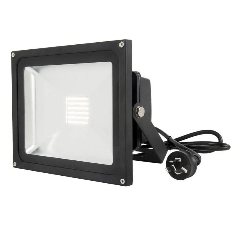 Brilliant Lighting Flood Lights Avenger RGB LED DIY Flood Light with Remote 30w in Black Lights-For-You 21363/06