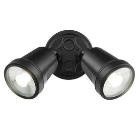 Brilliant Lighting Flood Lights Hunter Twin LED Flood Light CCT 22w in White or Black Lights-For-You