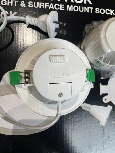 Brilliant Lighting LED Downlights LED Downlight 8w White CCT Lights-For-You 21996/05