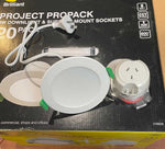 Brilliant Lighting LED Downlights LED Downlight 8w White CCT Lights-For-You 21996/05