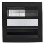 Brilliant Lighting Lighting 240m³/hr Solace 4-in-1 Bathroom Mate in White or Black Lights-For-You 21476/06