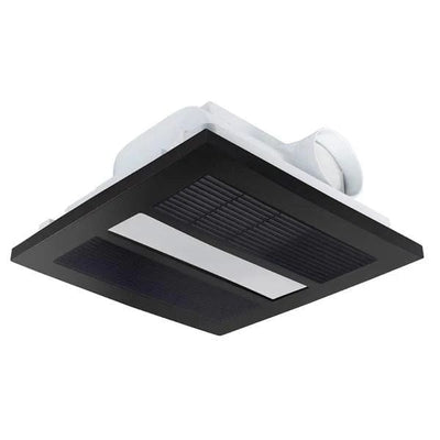Brilliant Lighting Lighting 240m³/hr Solace 4-in-1 Bathroom Mate in White or Black Lights-For-You
