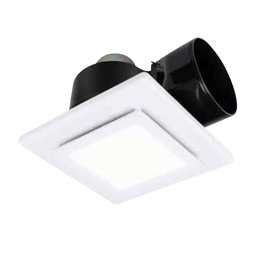 Brilliant Lighting Lighting 270m³/hr, 400m³/hr Sarico LED CCT Exhaust Fan Square - White Lights-For-You