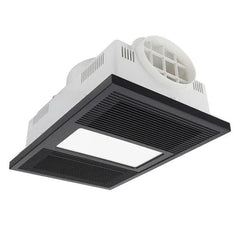 Brilliant Lighting Lighting 500m³/hr Solace-XL 4-in-1 Bathroom Exhaust Fan Heater Lights-For-You 21785/06