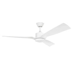 Brilliant Lighting Lighting 52″ (1320mm) Belize DC Ceiling Fan 3-Blades in White or Black Lights-For-You 21845/05