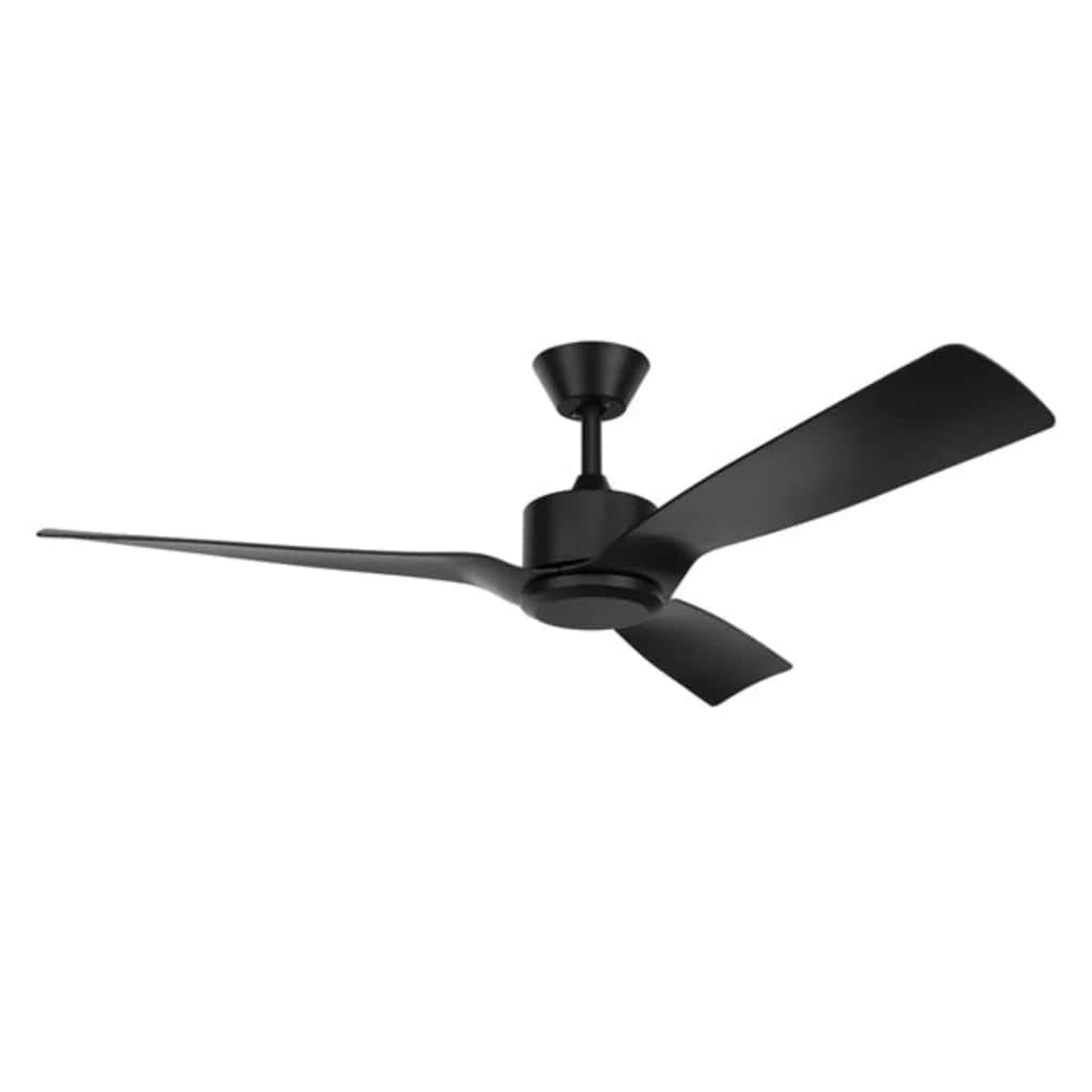 Brilliant Lighting Lighting 52″ (1320mm) Belize DC Ceiling Fan 3-Blades in White or Black Lights-For-You 21845/06