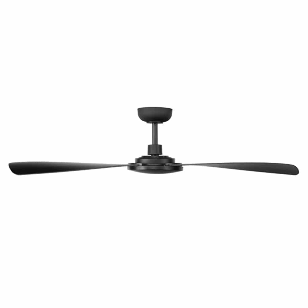 Brilliant Lighting Lighting 52" Mascot DC Ceiling Fan White, Black 22197/XX Brilliant Lighting Lights-For-You