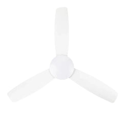 Brilliant Lighting Lighting 52" Mascot DC Ceiling Fan White, Black 22197/XX Brilliant Lighting Lights-For-You