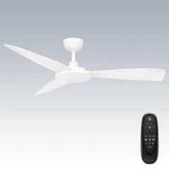 Brilliant Lighting Lighting 52" Mascot DC Ceiling Fan White, Black 22197/XX Brilliant Lighting Lights-For-You