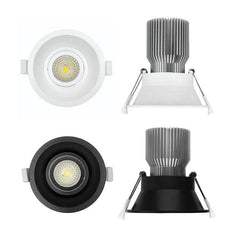 Brilliant Lighting Lighting 90mm LED Downlight 10w Black, White CCT 20454 Brilliant Lighting Lights-For-You