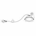 Brilliant Lighting Lighting 92mm Trilogy Project LED Downlight 8w White CCT 21755/05 Brilliant Lighting Lights-For-You 21755/05