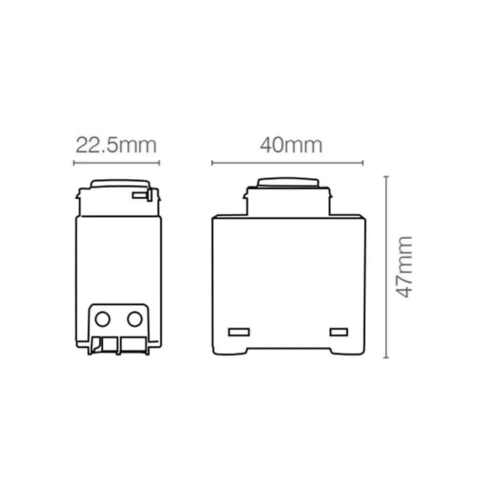 Brilliant Lighting Lighting Acc. - Smart 2 Wire Rotary or Push Button Dimmer Lights-For-You