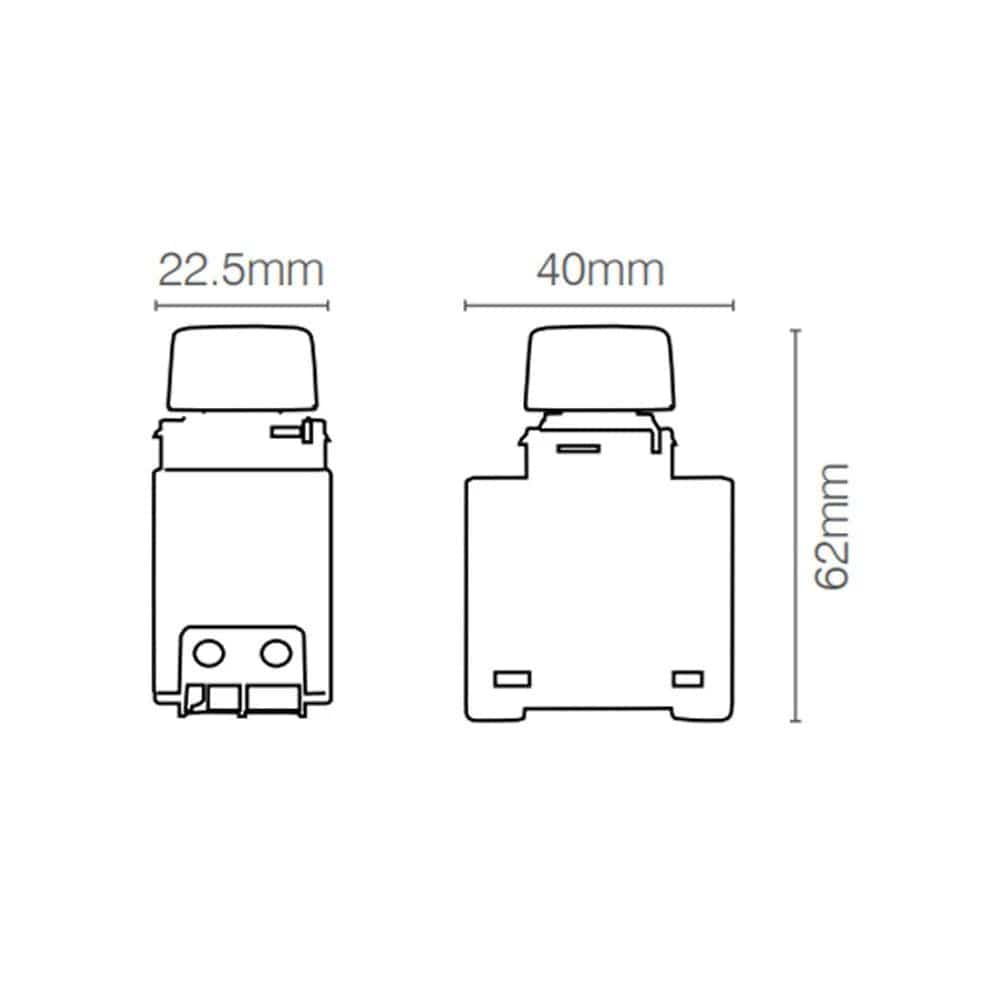 Brilliant Lighting Lighting Acc. - Smart 2 Wire Rotary or Push Button Dimmer Lights-For-You