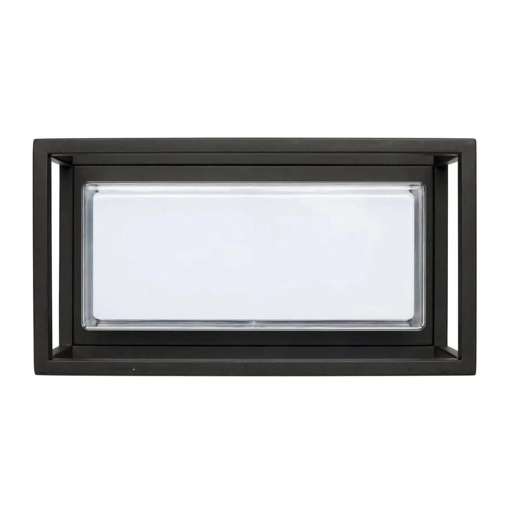 Brilliant Lighting Lighting Bolton Wall Light Exterior Rectangle in Black Lights-For-You 19689/06