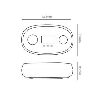 Brilliant Lighting Lighting Carbon Monoxide interconnect Alarm White Lights-For-You 21930/05