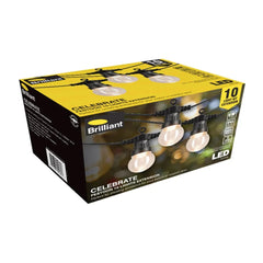 Brilliant Lighting Lighting Celebrate LED Festoon 10 Light Extension 6w Black Lights-For-You 22084/06