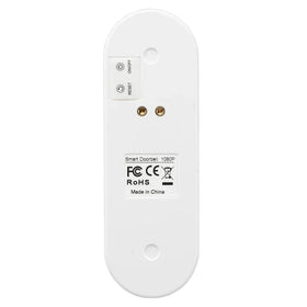 Brilliant Lighting Lighting Deacon Smart WiFi Video DoOrbell and Chime in White Lights-For-You 22063/05