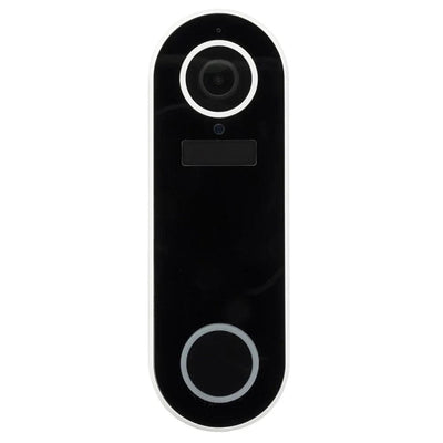 Brilliant Lighting Lighting Deacon Smart WiFi Video DoOrbell and Chime in White Lights-For-You 22063/05