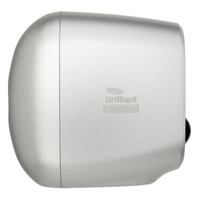 Brilliant Lighting Lighting Flare Smart WiFi Rechargeable Camera with Light in Silver Lights-For-You 21812/11