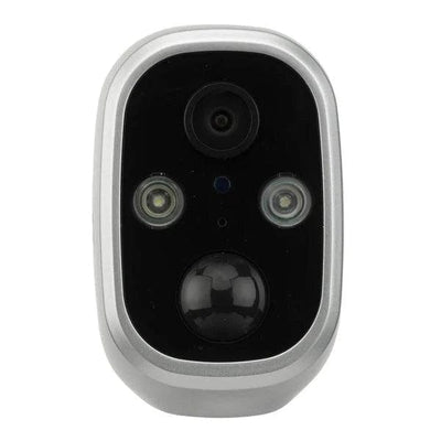 Brilliant Lighting Lighting Flare Smart WiFi Rechargeable Camera with Light in Silver Lights-For-You 21812/11