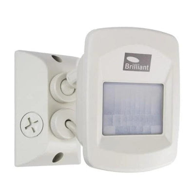 Brilliant Lighting Lighting Flexiscan PIR Security Sensor (Series 2) in Beige or Black Lights-For-You
