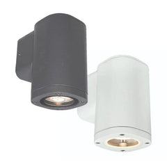 Brilliant Lighting Lighting Glenelg Outdoor LED Fixed Wall Light in Charcoal or White Lights-For-You