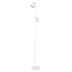 Brilliant Lighting Lighting Kalla LED Floor Lamp 2Lt 6w in White or Black Lights-For-You 21427/05