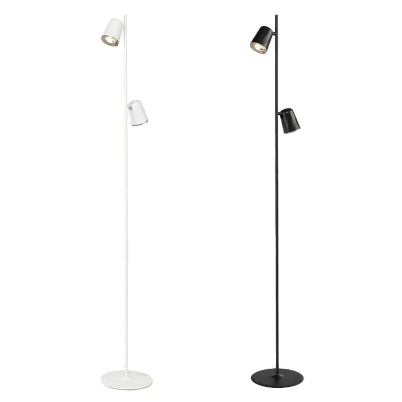 Brilliant Lighting Lighting Kalla LED Floor Lamp 2Lt 6w in White or Black Lights-For-You