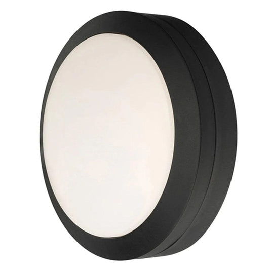 Brilliant Lighting Lighting Kensley LED Round Bunker Light CCT 20w Black Lights-For-You 22020/06