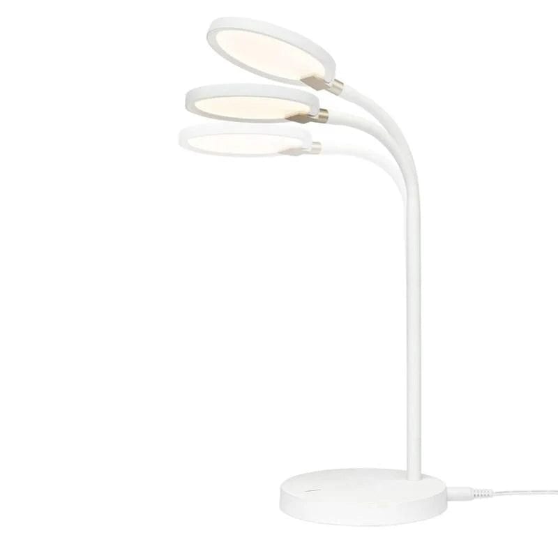 Brilliant Lighting Lighting Laine LED Table Lamp White, Black 21430 Brilliant Lighting Lights-For-You