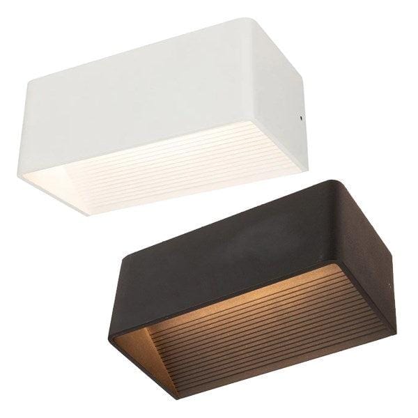 Brilliant Lighting Lighting Lila indoor LED Wall Light 10w in Matt White or Matt Black Lights-For-You