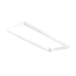 Brilliant Lighting Lighting Recessed Plaster Frame Kit for Backlit LED Panel (1200mm x 300mm) - White Lights-For-You 19625/05