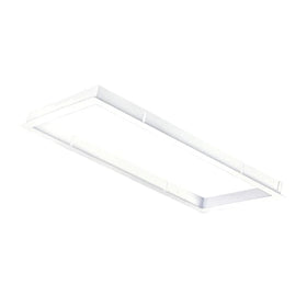 Brilliant Lighting Lighting Recessed Plaster Frame Kit for Backlit LED Panel (1200mm x 300mm) - White Lights-For-You 19625/05