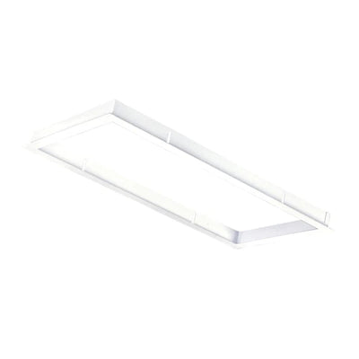 Brilliant Lighting Lighting Recessed Plaster Frame Kit for Backlit LED Panel (1200mm x 300mm) - White Lights-For-You 19625/05