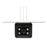 Brilliant Lighting Lighting Smart Wi-Fi Trident Solar Camera in White Lights-For-You 21007/05