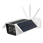 Brilliant Lighting Lighting Smart Wi-Fi Trident Solar Camera in White Lights-For-You 21007/05