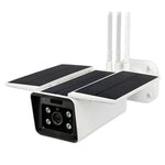 Brilliant Lighting Lighting Smart Wi-Fi Trident Solar Camera in White Lights-For-You 21007/05