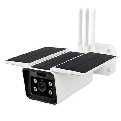 Brilliant Lighting Lighting Smart Wi-Fi Trident Solar Camera in White Lights-For-You 21007/05